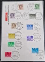 Nederland 1986 - 14e Elfstedentocht in gestempelde zegels, Postzegels en Munten, Na 1940, Verzenden, Gestempeld