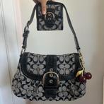 Zeldzame Y2K Vintage (grote) Coach Soho Gesp Schouder, Sieraden, Tassen en Uiterlijk, Ophalen of Verzenden, Zwart, Overige merken