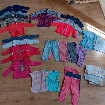 Kledingpakket herfstkleding winterkleding maat 74 meisje beschikbaar voor biedingen