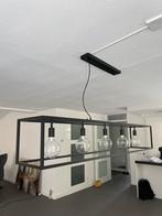 Hanglamp staal, Ophalen, Zo goed als nieuw, Minder dan 50 cm