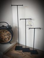 Metalen ketting frame  - sieraden houder - standaard, Ophalen of Verzenden, Nieuw, Zwart, Overige materialen