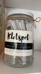 Kletspot, Huis en Inrichting, Woonaccessoires | Kandelaars en Kaarsen, Ophalen, Zo goed als nieuw, Overige materialen, Minder dan 25 cm