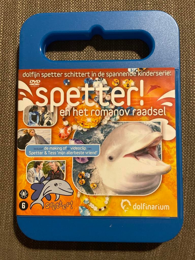 Spetter en het Romanov Raadsel dvd, Avontuur, Ophalen of Verzenden, Zo goed als nieuw, Vanaf 6 jaar