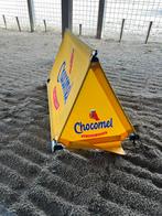 20 windschermen strand chocomel, Caravans en Kamperen, Ophalen, Zo goed als nieuw