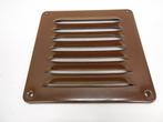 Ventilatierooster, Schoepenrooster, 15,5 x 15,5 cm, bruin, Watersport en Boten, Ophalen of Verzenden, Nieuw, Overige typen