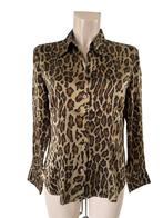 Seidensticker blouse zijde M, Maat 38/40 (M), Bruin, Ophalen of Verzenden, Zo goed als nieuw