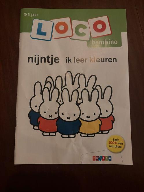 nijntje ik leer kleuren, Boeken, Kinderboeken | Jeugd | onder 10 jaar, Zo goed als nieuw, Ophalen of Verzenden