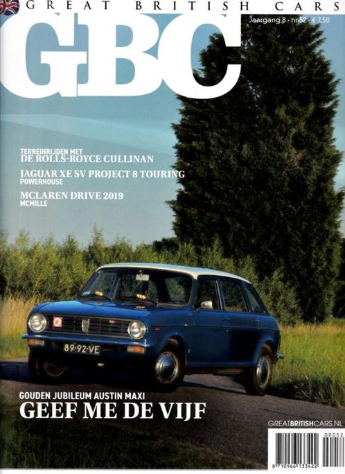 GBC 52 2019 ( NL ) : Morris Mini - Morgan Plus 6 - Jaguar XE, Boeken, Auto's | Folders en Tijdschriften, Gelezen, Algemeen, Ophalen of Verzenden