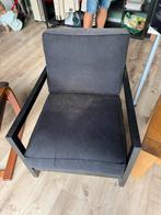 2 leuke zwarte stoelen, Ophalen, Zo goed als nieuw, 75 tot 100 cm