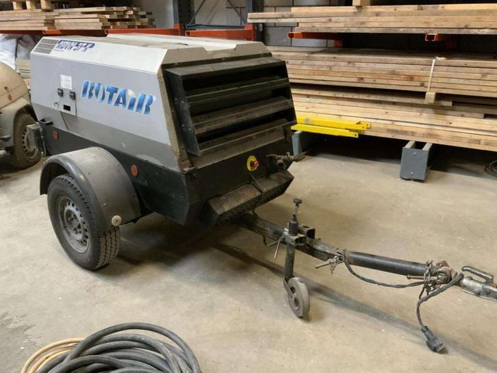 ROTAIR, MDVN37 K Dieselcompressor 5400uur 2015, Zakelijke goederen, Machines en Bouw | Pompen en Compressoren, Ophalen of Verzenden