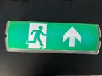 Nooduitgang bordje met verlichting, Ophalen of Verzenden, Gebruikt, Minder dan 50 watt
