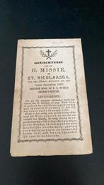 Devotie prentje St Nicolaasga 1865, Ophalen of Verzenden, Gebruikt, Kaart of Prent, Christendom | Katholiek