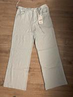 Nieuw Stradivarius 42 broek Lichtblauw borduursel blauw, Blauw, Maat 42/44 (L), Nieuw, Ophalen of Verzenden