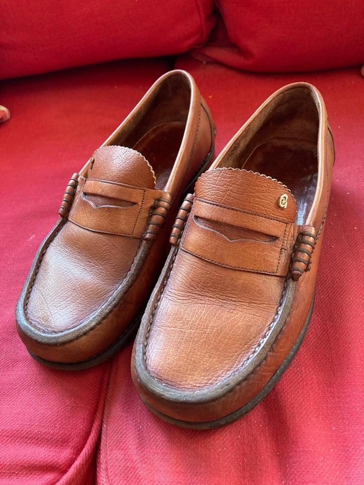 Gave handgmaakte Greve Mohawks schoenen Maat 38,5 izgst., Kleding | Heren, Schoenen, Zo goed als nieuw, Loafers, Bruin, Ophalen of Verzenden