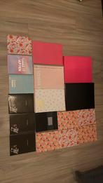 14 schriften plus college blok en 2 x 23 rings, Diversen, Schoolbenodigdheden, Ophalen of Verzenden, Zo goed als nieuw