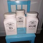 Claire Wilson's voorraadpot tea coffee sugar Country Kitchen, Huis en Inrichting, Ophalen, Gebruikt