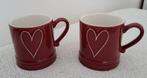 2 originele Bastion mokken met hartje NIEUW, Overige materialen, Verzenden, Overige typen, Nieuw