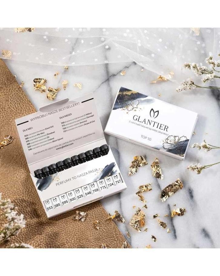 10 parfum samples van Glantier, Sieraden, Tassen en Uiterlijk, Uiterlijk | Parfum, Nieuw, Ophalen of Verzenden