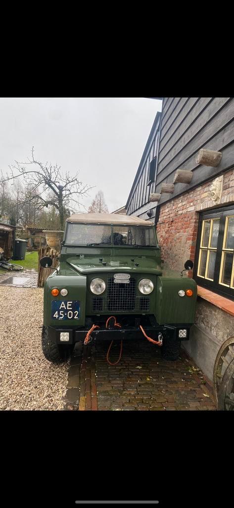 Land Rover 88 2.0 Stationwagon 1966 Groen LPG, Auto's, Land Rover, Particulier, Benzine, SUV of Terreinwagen, Handgeschakeld, Geïmporteerd