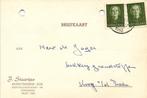 J. Staartjes, Enschede - 05.1953 - briefkaart, Postzegels en Munten, Brieven en Enveloppen | Nederland, Ophalen of Verzenden, Briefkaart