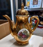 Verguld koffie / thee servies, Antiek en Kunst, Antiek | Servies compleet, Ophalen of Verzenden