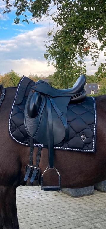 Harry Dabbs Allure Dressuurzadel monoblad met treeclix beschikbaar voor biedingen