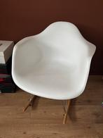 Vitra Eames Schommelstoel Replica - Wit, Huis en Inrichting, Stoelen, Ophalen, Kunststof, Gebruikt, Wit