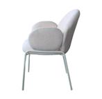 A&B DESIGN Teddy chair Off white set van 2 Magazijn outlet!, Huis en Inrichting, Nieuw, Twee, Stof, Ophalen of Verzenden