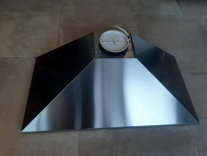 Brede Afzuigkap - AEG DKB2930M, Witgoed en Apparatuur, Afzuigkappen, Gebruikt, Vrijstaand, Wandschouwkap, Motor, Recirculatie