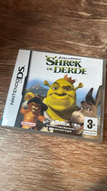Shrek de derde nintendo ds spel beschikbaar voor biedingen