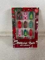 Kerst Kunstnagels - 24 Stuks (1b), Overige kleuren, Nieuw, Ophalen of Verzenden, Handen en Nagels