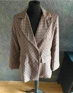 New Collection mooie taupe inspired blazer mt 42 NIEUW, Maat 42/44 (L), Nieuw, Ophalen of Verzenden, Jasje