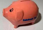 Roze spaarvarken van Rabobank. Breedte 12,5 cm, Ophalen of Verzenden, Gebruikt, Kunststof, Dier