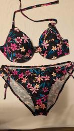 Bikini maat 42 C, Ophalen of Verzenden, Zo goed als nieuw, Zwart, Bikini