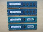 4x Hynix 4GB PC3-12800 DDR3-1600MHz non-ECC Unbuffered CL11, Desktop, 4 GB, 1600 MHz, Ophalen of Verzenden