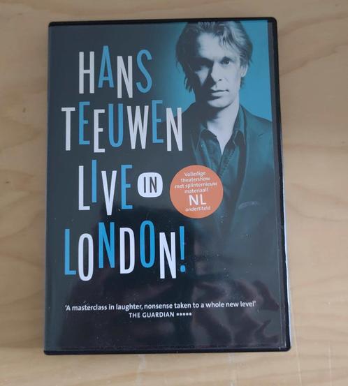 Hans Teeuwen - Live In London (dvd), Cd's en Dvd's, Dvd's | Cabaret en Sketches, Gebruikt, Stand-up of Theatershow, Alle leeftijden