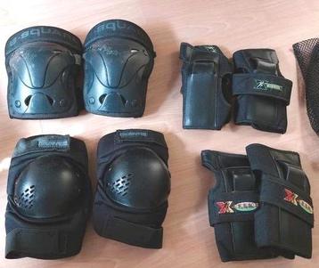 Knie elleboog en hand beschermers v skaters etc  beschikbaar voor biedingen