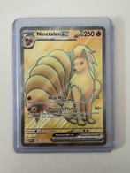 Ninetales ex - Mew 151 - NM, Ophalen of Verzenden, Zo goed als nieuw, Glas, Overige stijlen