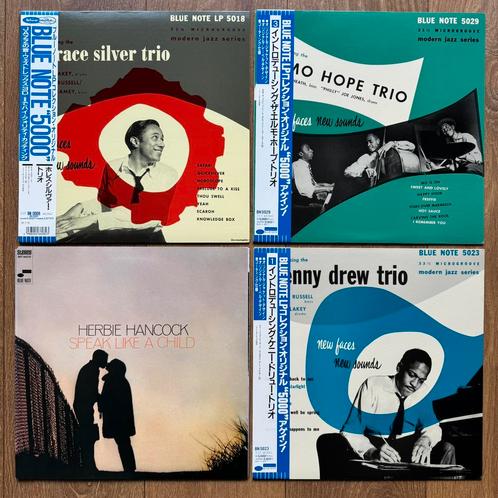 4x Blue Note LP’s in uitstekende conditie, met OBI/insert, Cd's en Dvd's, Vinyl | Jazz en Blues, Zo goed als nieuw, Jazz, 1980 tot heden