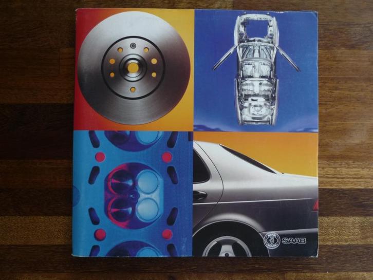 Saab programma (1999), Boeken, Auto's | Folders en Tijdschriften, Nieuw, Overige merken, Ophalen of Verzenden
