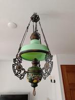 Antieke Hanglamp / Olielamp, Antiek en Kunst, Antiek | Lampen, Ophalen of Verzenden