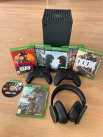 Xbox Series X + 2 Controllers + Headset + 7 Games, Ophalen of Verzenden, Gebruikt, Xbox Series X