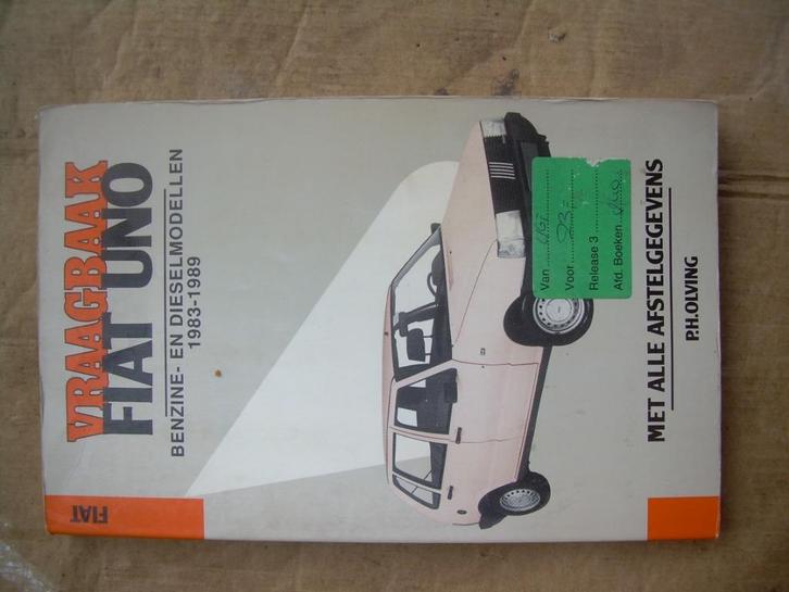 Vraagbaak Fiat Uno bwj. 1983 - 1989, Auto diversen, Handleidingen en Instructieboekjes, Ophalen of Verzenden