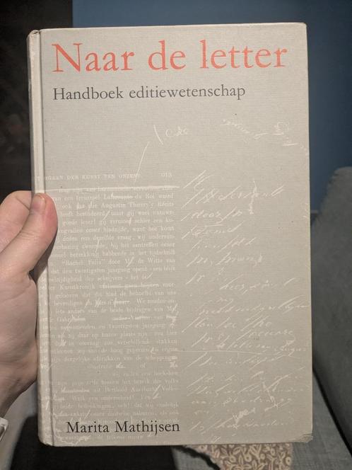 Handboek editiewetenschap, Boeken, Wetenschap, Zo goed als nieuw, Ophalen of Verzenden