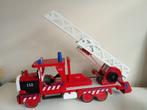 Super mooie, WERKENDE houten brandweerwagen, handgemaakt., Ophalen of Verzenden, Zo goed als nieuw