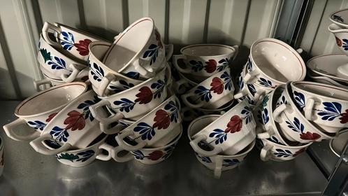 Boerenbont Antieke soepkommen SC, Antiek en Kunst, Antiek | Servies los, Ophalen of Verzenden