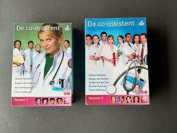 DVD serie De Co-assistent - Seizoen 1 + Seizoen 2 beschikbaar voor biedingen