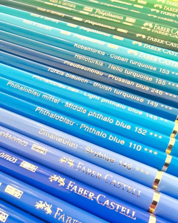 Polychromos kleurpotloden van Faber Castell, per stuk of set, Hobby en Vrije tijd, Tekenen, Nieuw, Potlood of Stift, Ophalen of Verzenden