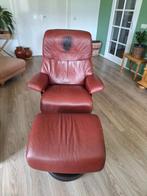 Stressless relaxstoel, Huis en Inrichting, Minder dan 75 cm, Gebruikt, 50 tot 75 cm, Hout