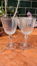 2 Blokker wijnglazen - perfecte staat, Glas of Glazen, Ophalen of Verzenden, Overige stijlen, Glas